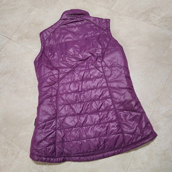 Cabela's Womens S Small Purple Primaloft Insulated Goose Down Puffer Vest Jacket - Picture 11 of 12